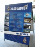76 Squadron a-frame